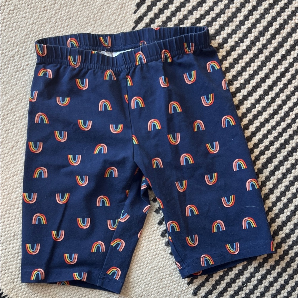 Hanna Andersson Blue Rainbow Kids Shorts